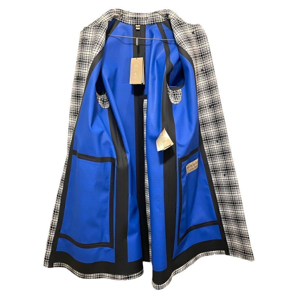 BurberryâLondon EnglandâWoolâJacketâWithâCobaltâBlueâLiningâđ - Picture 4 of 16